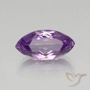 6.66ct 자연스러운 미디엄 바이올렛 자수정, 보석, VVS