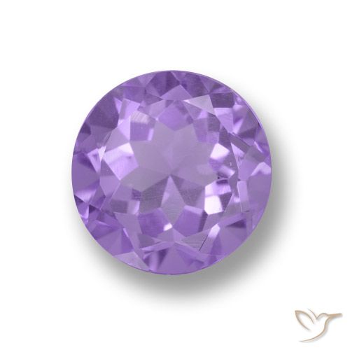 2.76ct 자연스러운 딥 아이리스 바이올렛 자수정, 둥근, VVS