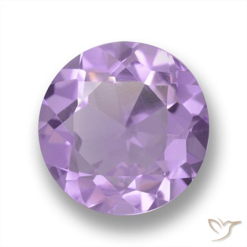 4.05ct 자연스러운 아이리스 바이올렛 자수정, 둥근, VVS-VS