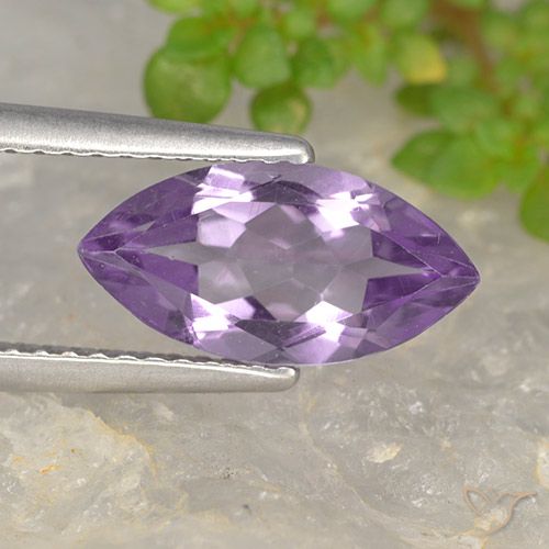 1.57ct 자연스러운 아이리스 바이올렛 자수정, 보석, VS
