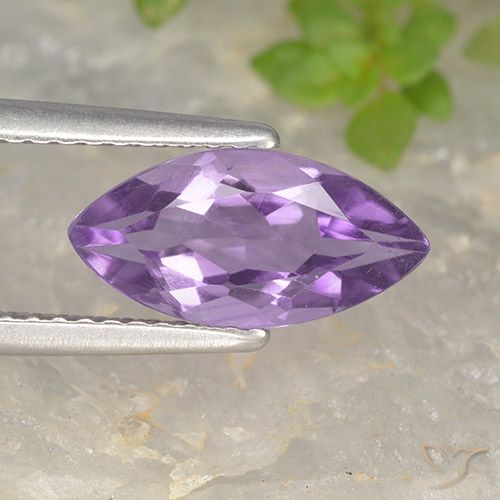 1.36ct 자연스러운 아이리스 바이올렛 자수정, 보석, VS