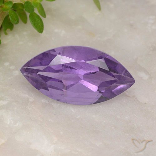 1.77ct 자연스러운 딥 바이올렛 자수정, 보석, VS
