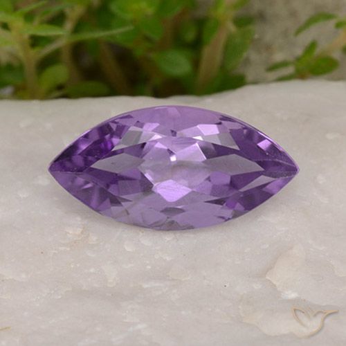 1.82ct 자연스러운 딥 바이올렛 자수정, 보석, VS