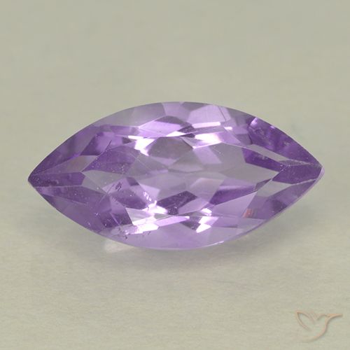 1.82ct 자연스러운 미디엄 바이올렛 자수정, 보석, VS