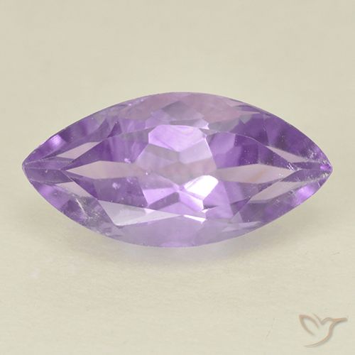 1.99ct 자연스러운 분홍빛이 도는 보라색 자수정, 보석, VS