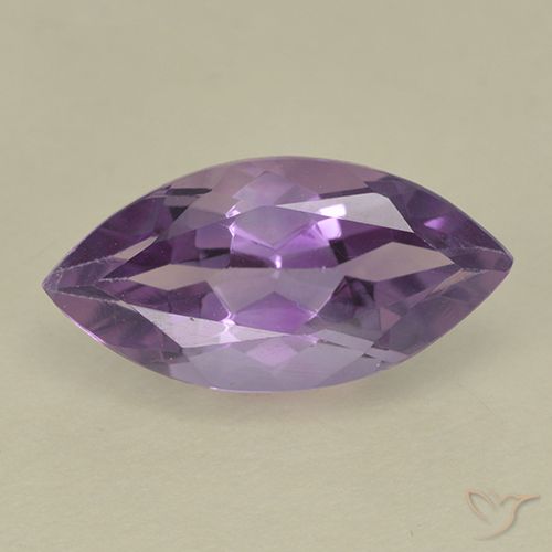 1.69ct 자연스러운 미디엄 바이올렛 자수정, 보석, VS