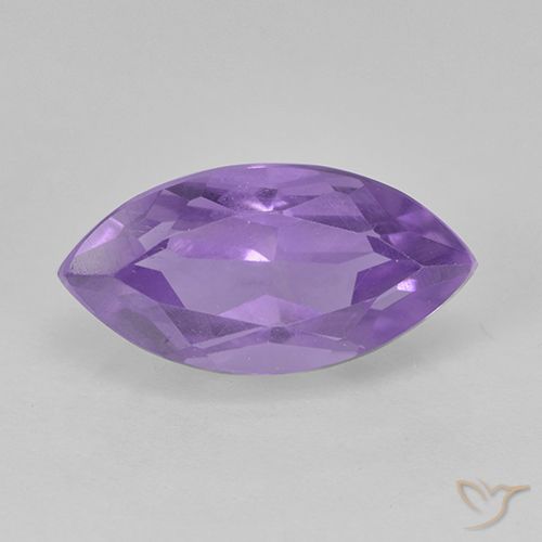 1.97ct 자연스러운 미디엄 바이올렛 자수정, 보석, VS
