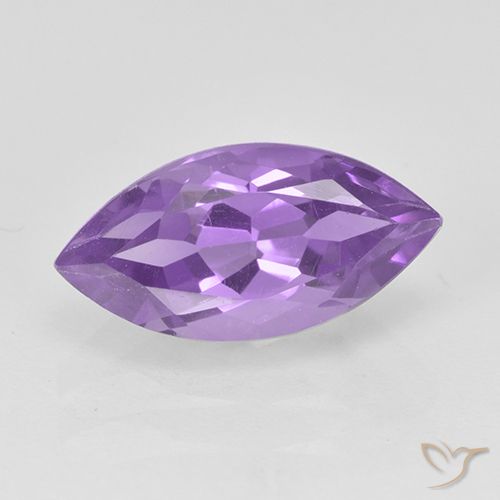 1.97ct 자연스러운 미디엄 바이올렛 자수정, 보석, VS