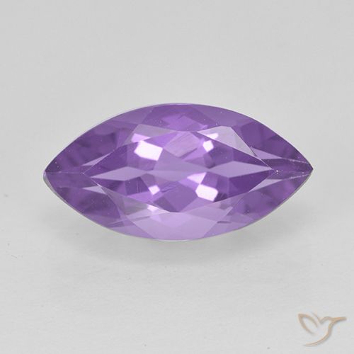 1.88ct 자연스러운 딥 바이올렛 자수정, 보석, VS