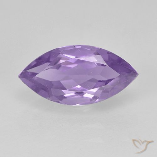 1.92ct 자연스러운 미디엄 바이올렛 자수정, 보석, VS