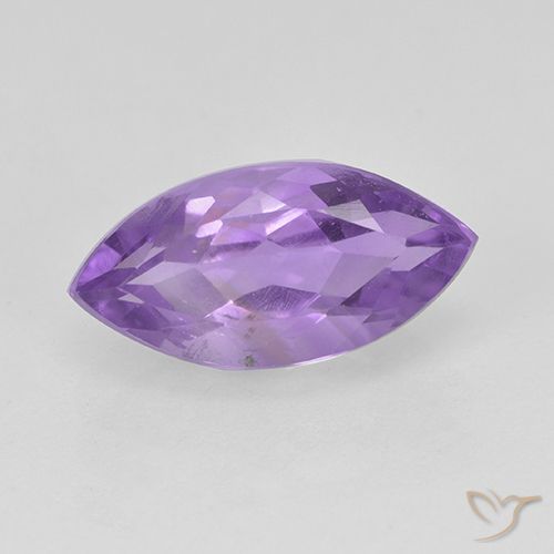 1.77ct 자연스러운 미디엄 바이올렛 자수정, 보석, VS