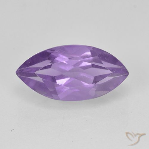 1.99ct 자연스러운 미디엄 바이올렛 자수정, 보석, VS