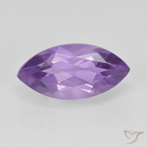 1.73ct 자연스러운 미디엄 바이올렛 자수정, 보석, VS
