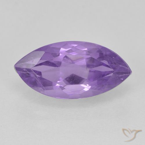2.07ct 자연스러운 미디엄 바이올렛 자수정, 보석, VS