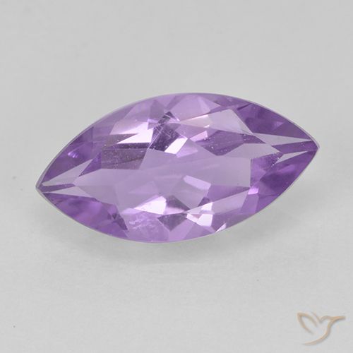 1.59ct 자연스러운 미디엄 바이올렛 자수정, 보석, VS