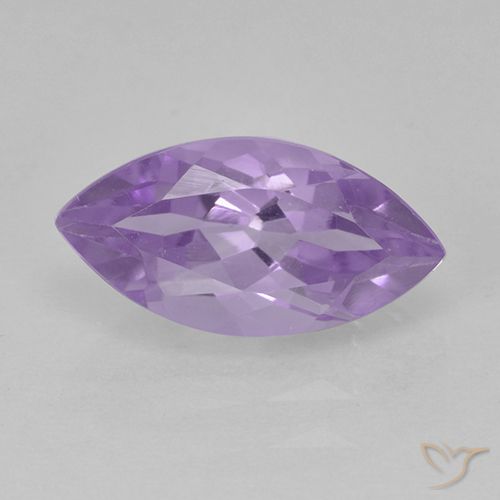 1.94ct 자연스러운 미디엄 바이올렛 자수정, 보석, VS
