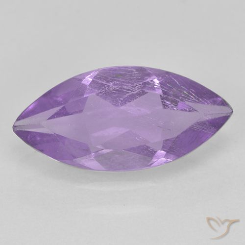 1.31ct 자연스러운 미디엄 바이올렛 자수정, 보석, VS-SI