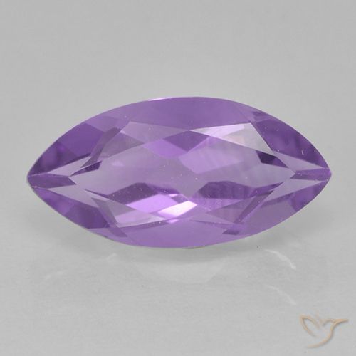 1.67ct 자연스러운 미디엄 바이올렛 자수정, 보석, VS