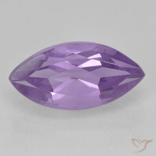 2.07ct 자연스러운 미디엄 바이올렛 자수정, 보석, VS