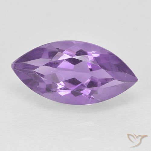 1.79ct 자연스러운 미디엄 바이올렛 자수정, 보석, VS