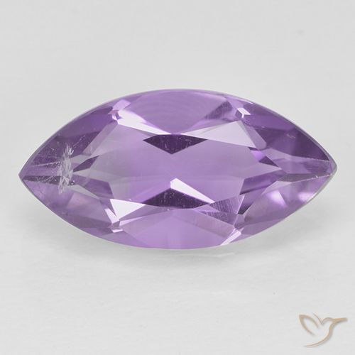 1.54ct 자연스러운 미디엄 바이올렛 핑크 자수정, 보석, VS