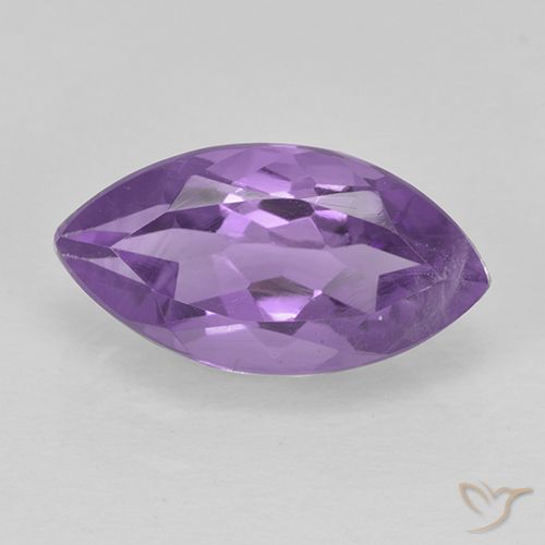 1.64ct 자연스러운 미디엄 바이올렛 자수정, 보석, VS