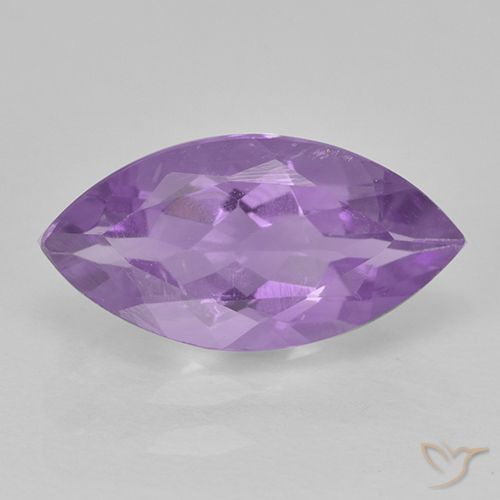 1.57ct 자연스러운 미디엄 바이올렛 자수정, 보석, VS-SI
