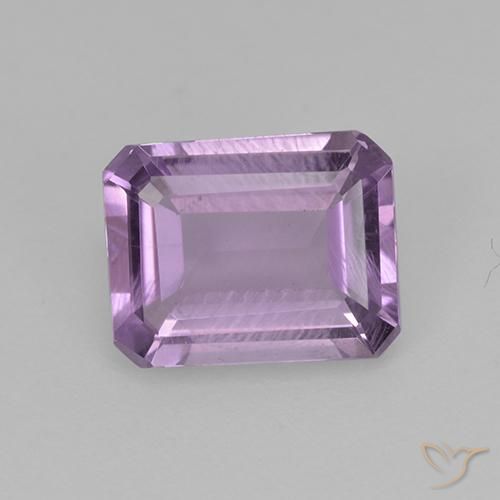 1.82ct 자연스러운 아이리스 바이올렛 자수정, 에메랄드 컷, VS