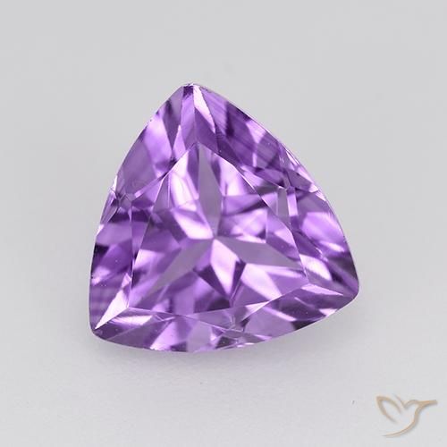 1.64ct 자연스러운 미디엄 바이올렛 자수정, 일조, VVS-VS