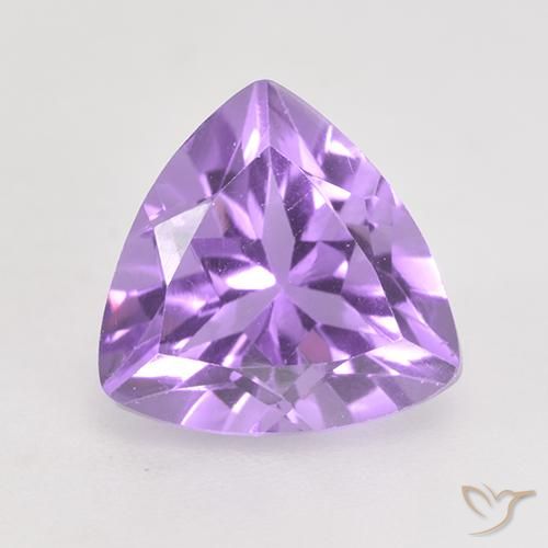 1.92ct 자연스러운 미디엄 바이올렛 자수정, 일조, VS