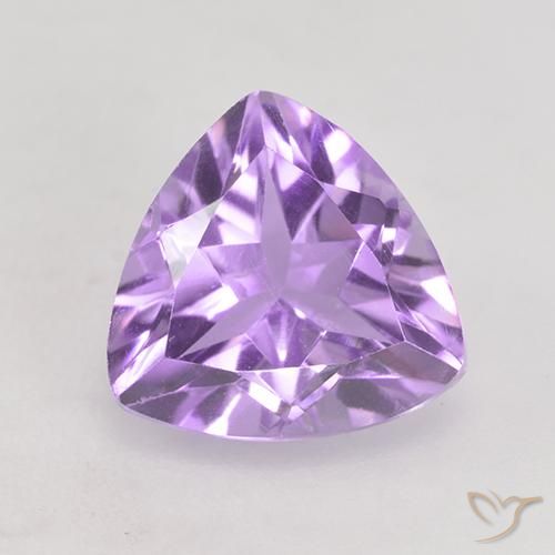 1.77ct 자연스러운 분홍빛이 도는 보라색 자수정, 일조, VS