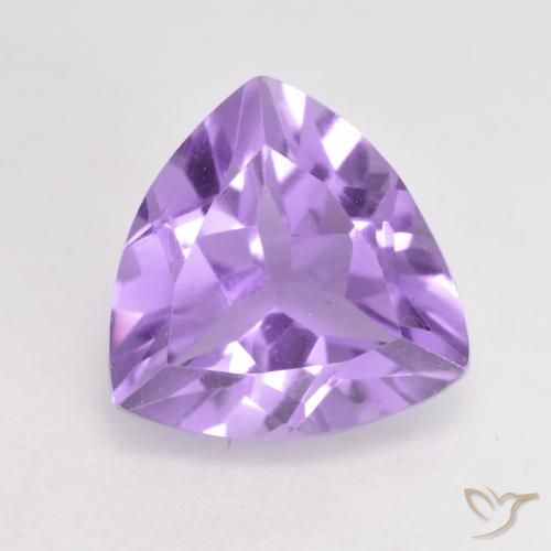 1.65ct 자연스러운 미디엄 바이올렛 자수정, 일조, VS