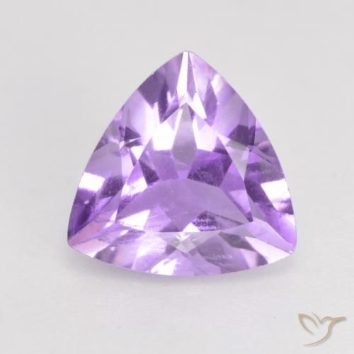 1.51ct 자연스러운 미디엄 바이올렛 자수정, 일조, VS