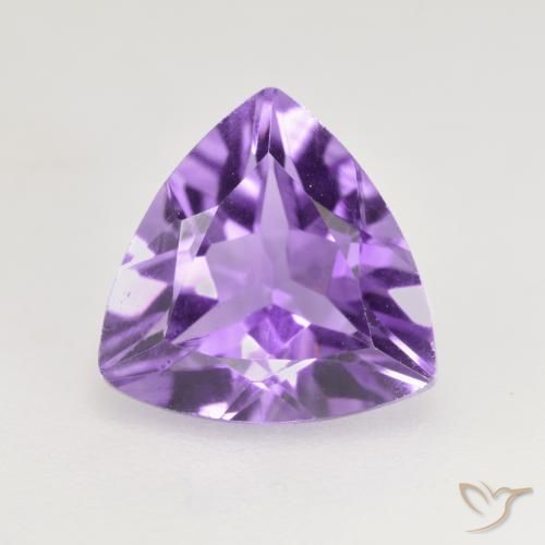 1.45ct 자연스러운 미디엄 바이올렛 자수정, 일조, VS