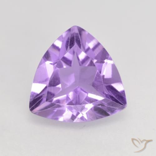 1.53ct 자연스러운 미디엄 바이올렛 자수정, 일조, VS