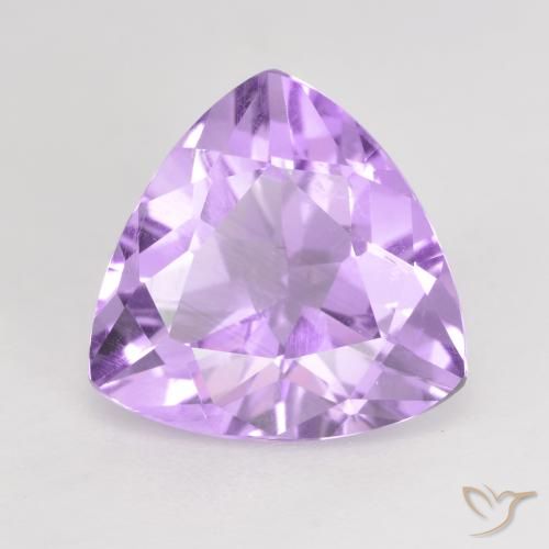 2.58ct 자연스러운 미디엄 바이올렛 자수정, 일조, VS