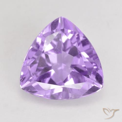 2.89ct 자연스러운 미디엄 바이올렛 자수정, 일조, VVS-VS