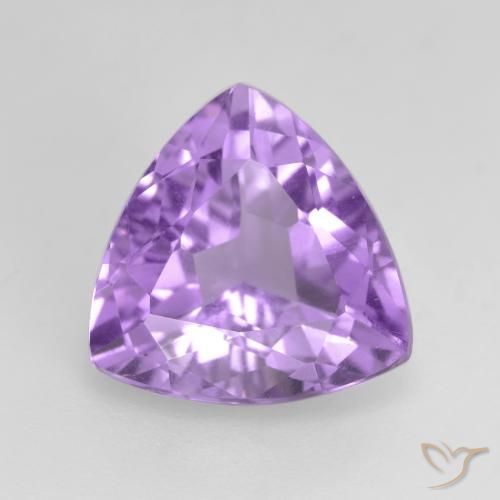 2.94ct 자연스러운 미디엄 바이올렛 자수정, 일조, VS