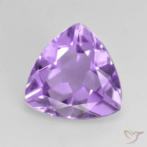 2.60ct 자연스러운 미디엄 바이올렛 자수정, 일조, VS