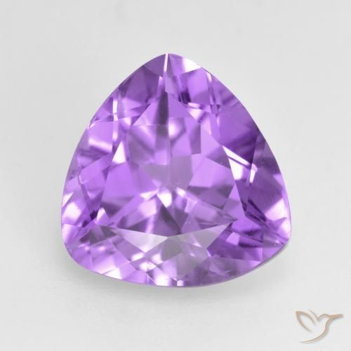 2.79ct 자연스러운 미디엄 바이올렛 자수정, 일조, VS