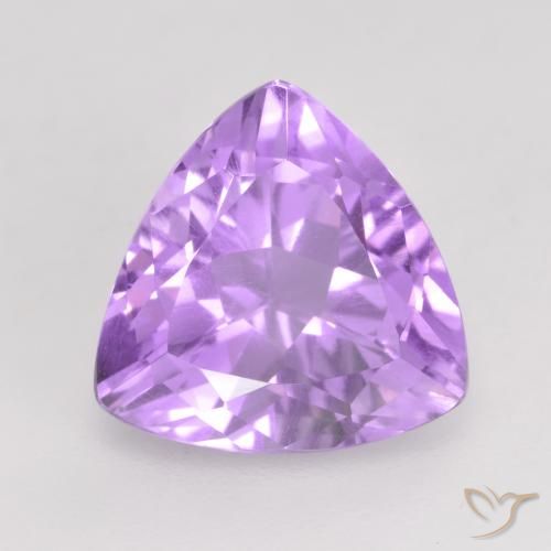 2.87ct 자연스러운 라이트 핑크빛이 도는 바이올렛 자수정, 일조, VVS-VS