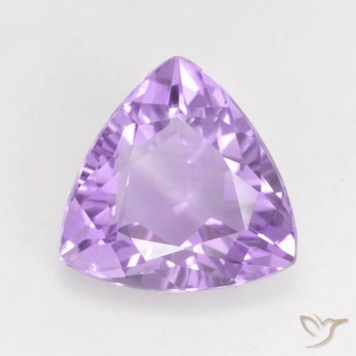 2.80ct 자연스러운 라이트 바이올렛 자수정, 일조, VVS-VS
