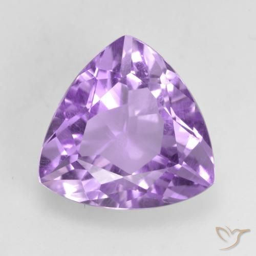 2.94ct 자연스러운 분홍빛이 도는 보라색 자수정, 일조, VVS-VS