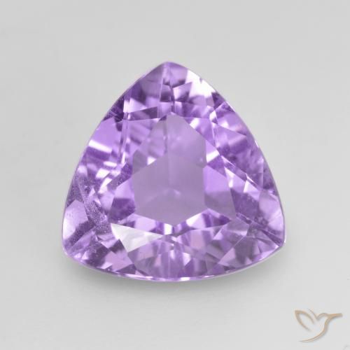 2.70ct 자연스러운 미디엄 바이올렛 자수정, 일조, VVS-VS