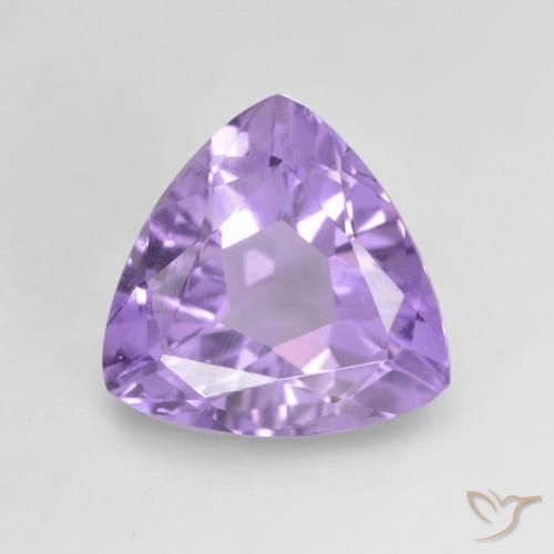 2.66ct 자연스러운 미디엄 바이올렛 자수정, 일조, VVS-VS