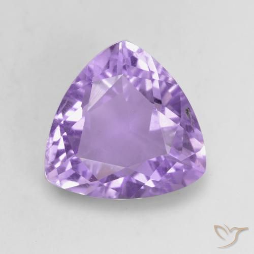 2.53ct 자연스러운 미디엄 바이올렛 자수정, 일조, VVS-VS