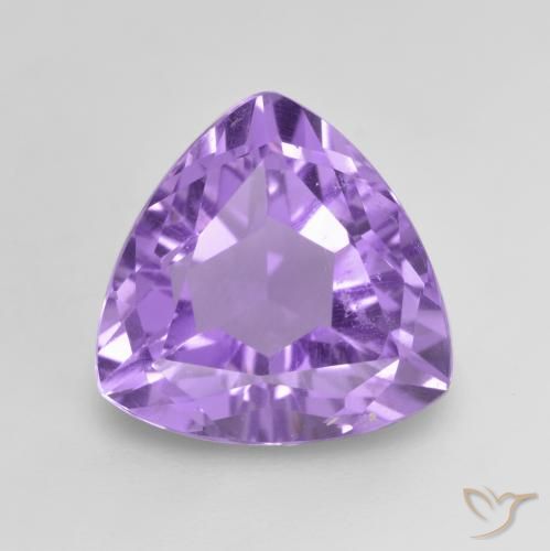 3.14ct 자연스러운 미디엄 바이올렛 자수정, 일조, VVS-VS