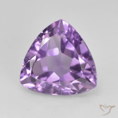 3.16ct 자연스러운 미디엄 바이올렛 자수정, 일조, VVS-VS