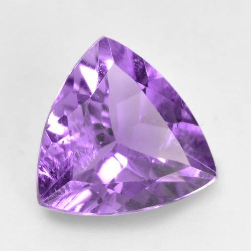 1.33캐럿 천연 딥 퍼플리쉬 바이올렛 아메시스트, 트릴리언, 8.3×8.2 mm, VVS-VS