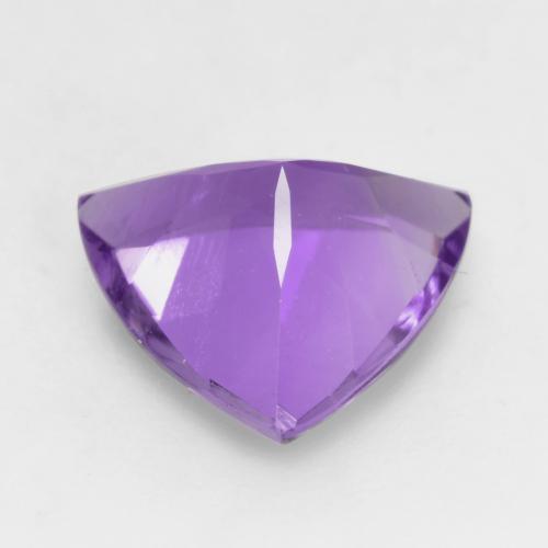 1.33캐럿 천연 딥 퍼플리쉬 바이올렛 아메시스트, 트릴리언, 8.3×8.2 mm, VVS-VS